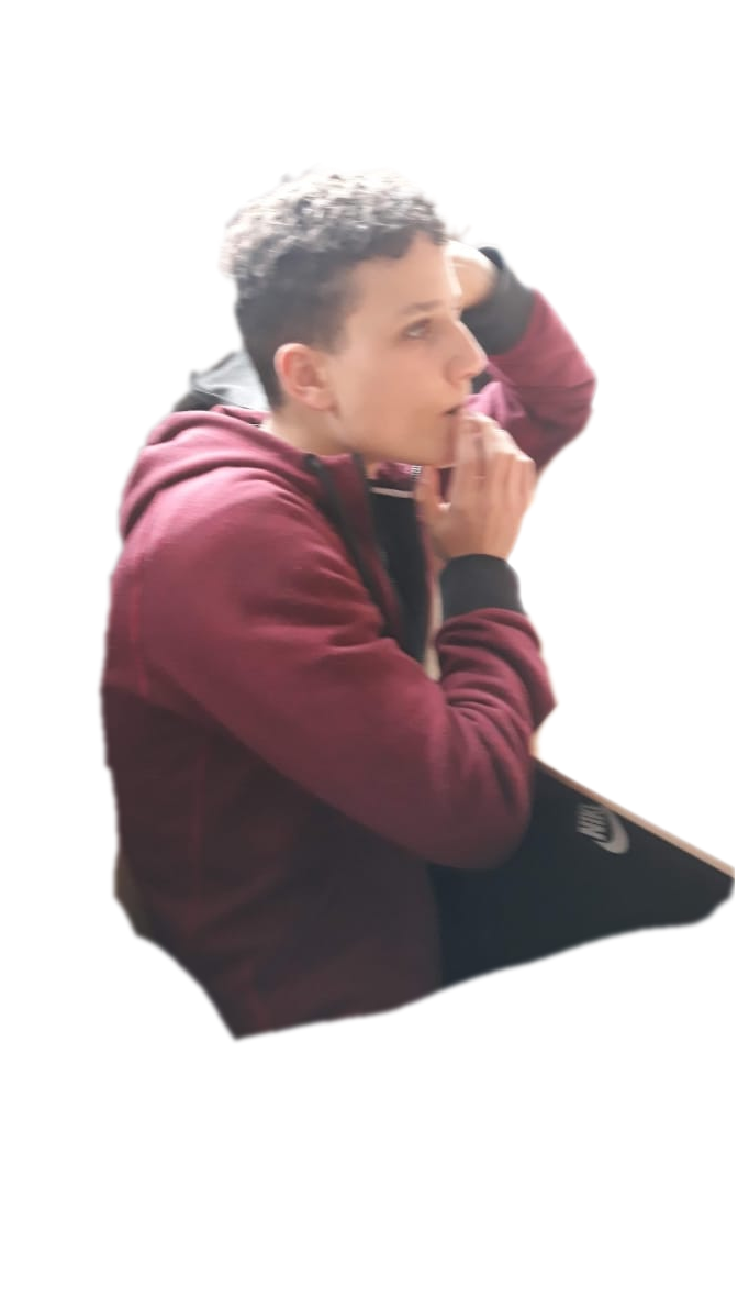 ebaubie adam abasourdie stress