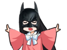 chauve-batman-kaguya-touhou-kikoojap-t-pose-souris-cosplay-houraisan