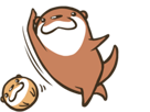 sticker-otter-loutre-other