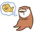 sticker-otter-other-loutre