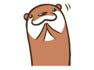 sticker-otter-loutre-other