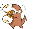 loutre-otter-other-sticker