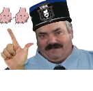 Sticker couille deux risitas 2couilles par Pinz