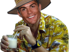 other-ronaldo-chemise-chapeau-lait-paille-relax