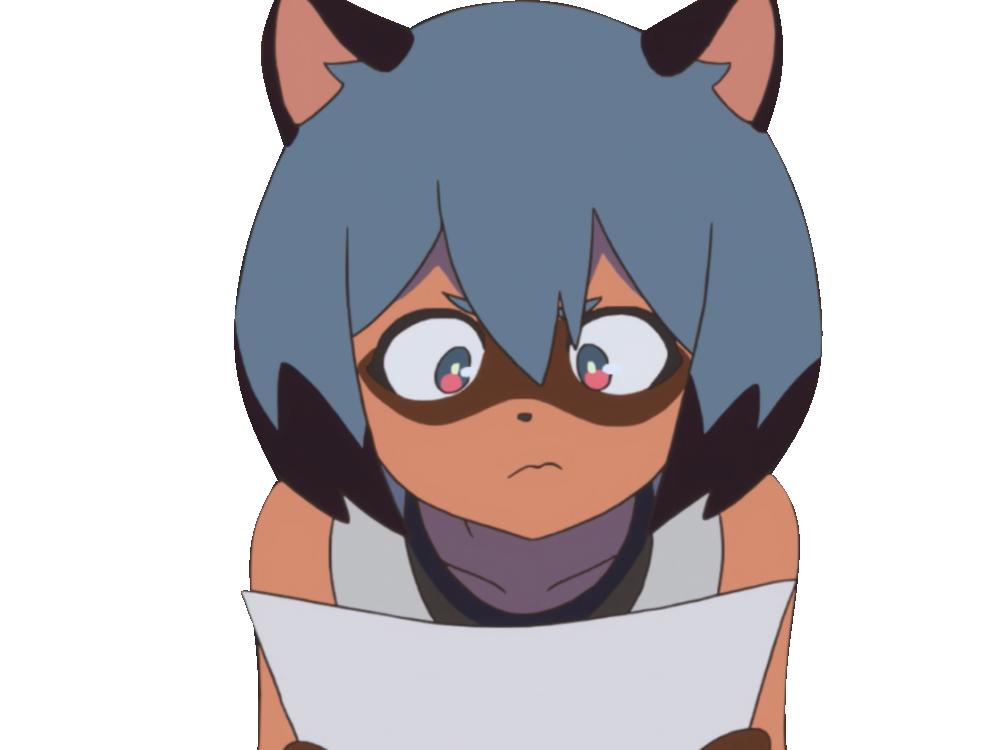 michiru pout kikoojap contrariee anime fille bna raccoon brandnewanimal enervee