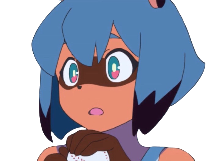 baseball surprise bna kikoojap anime etonnee brandnewanimal fille balle michiru raccoon