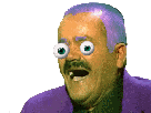 fou surpris risitas violet