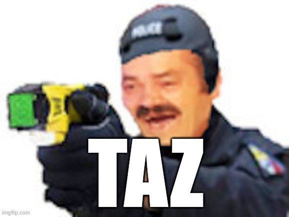 taz police taser risitas paz