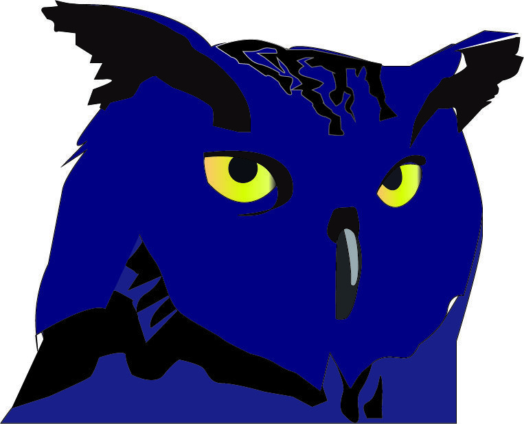 Sticker hibou risitas hiboujovial hiboudeter par patecarbo