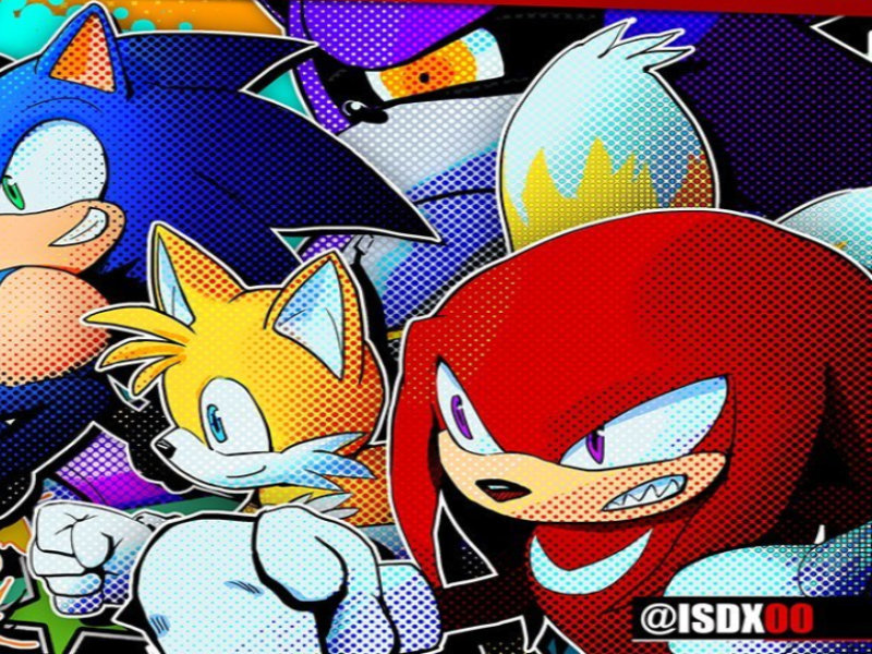 Sticker sonic1 other sonic sonic2 par patecarbo
