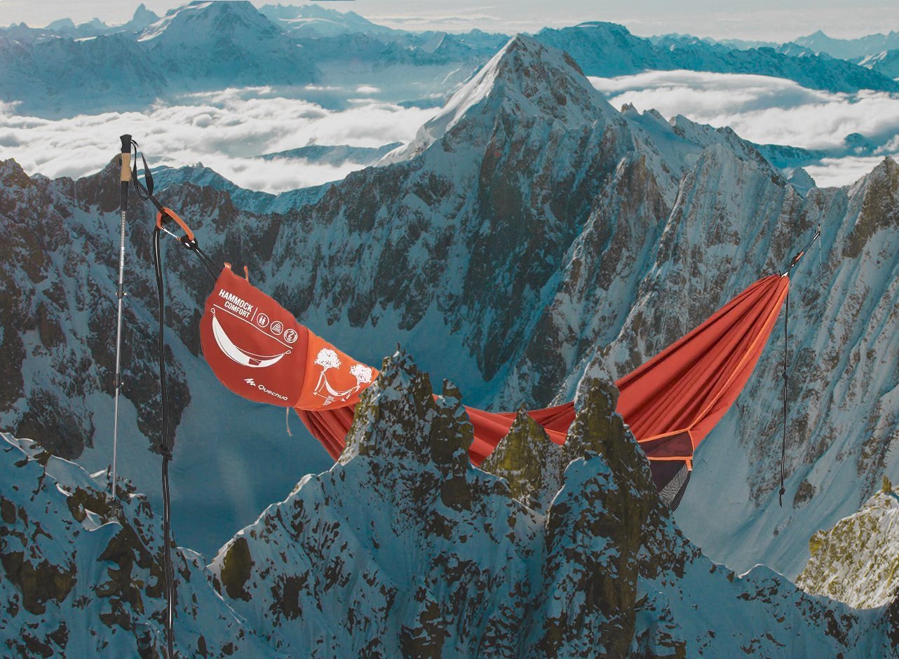 fakebg randonnee montagne hamac
