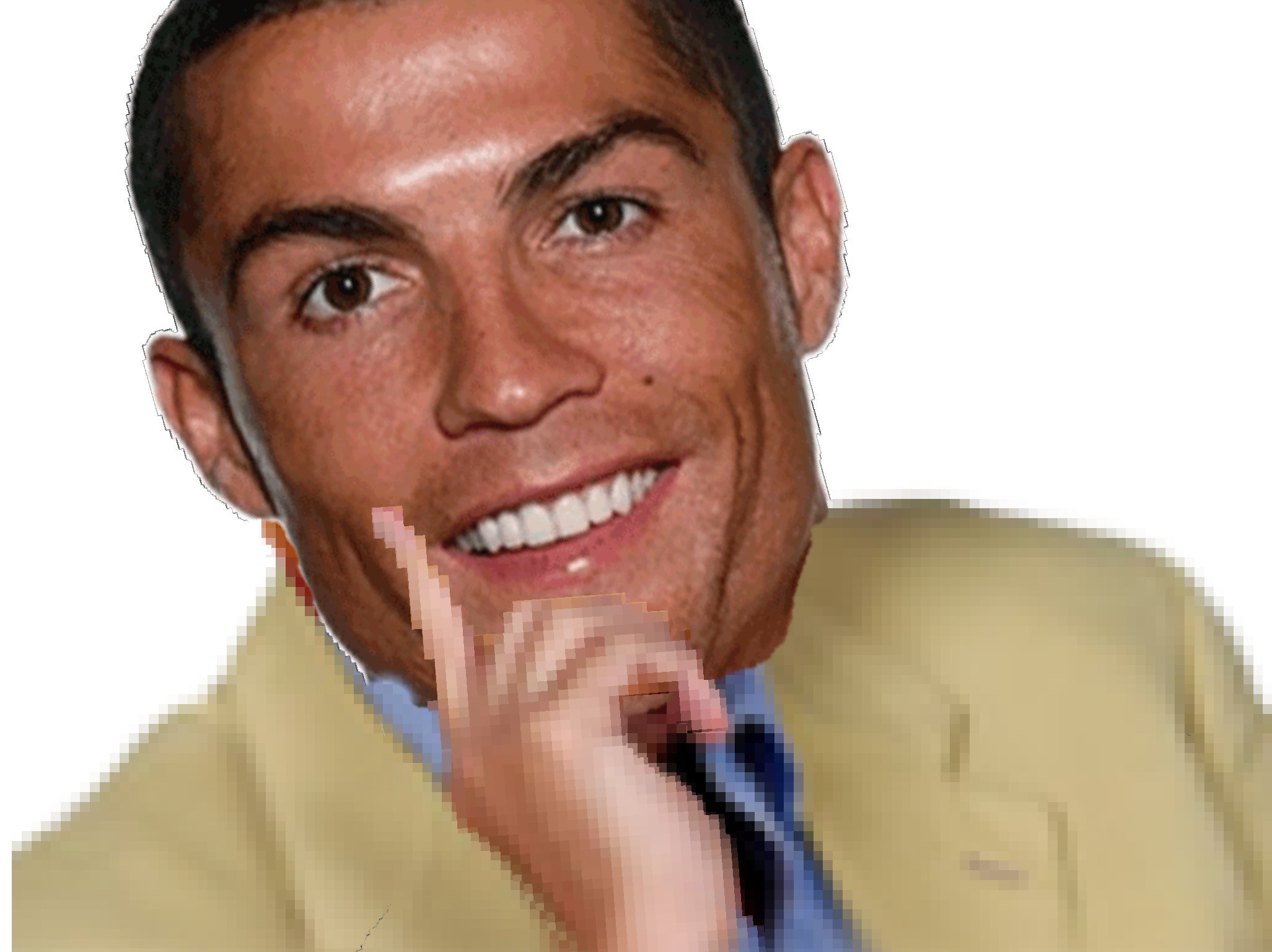 Sticker other perplexe ronaldo qlf par VraiDEFICIENT