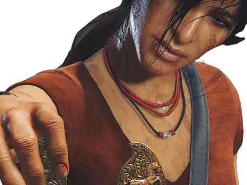 frazer uncharted lost legacy chloe badass babouchka