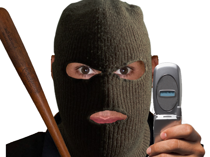 voleur racaille ronaldo cagoule