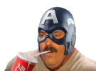 cola-celestin-usa-hero-coca-boire-marvel-risitas-casque-captain-america-boisson