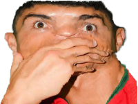 ronaldo deforme yeux jvc