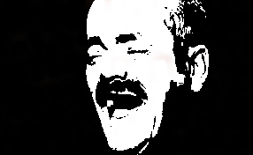 sombre noir blanc ancien risitas malefique