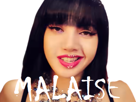 Sticker malaise other lisa blackpink kpop par Tromperie