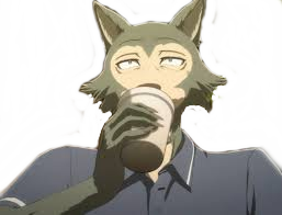 beastars noraj bg tasse norage furry beastar boisson coca loup boire larme cafe legoshi drink larmes