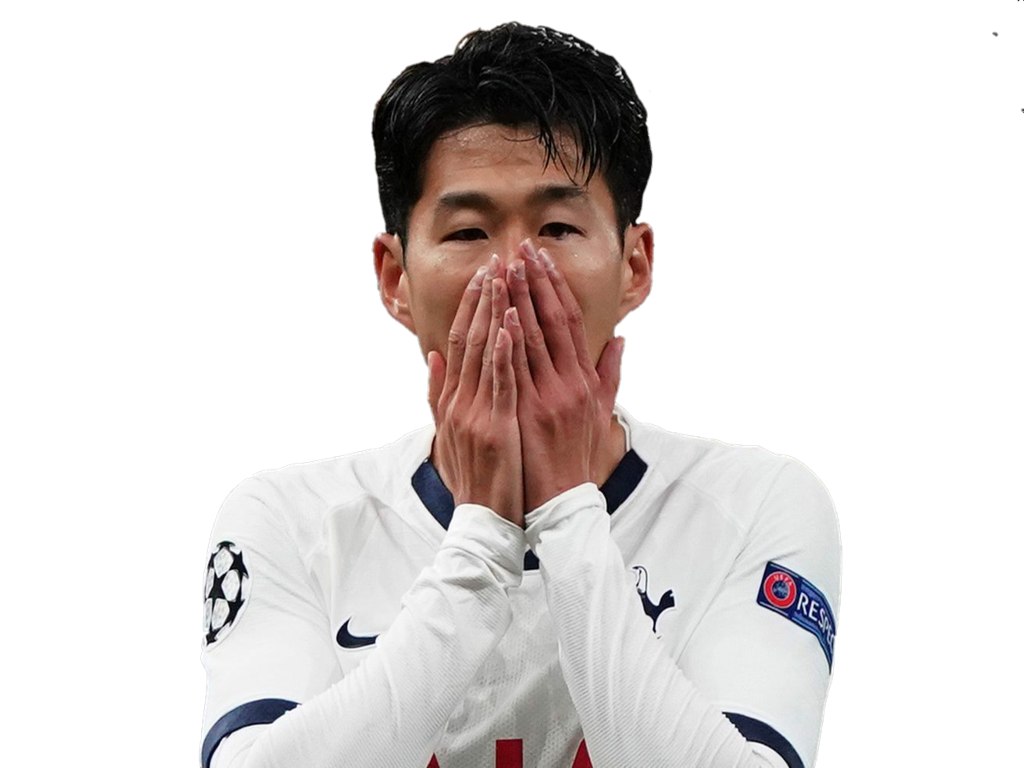 choque football asiatique son heung min