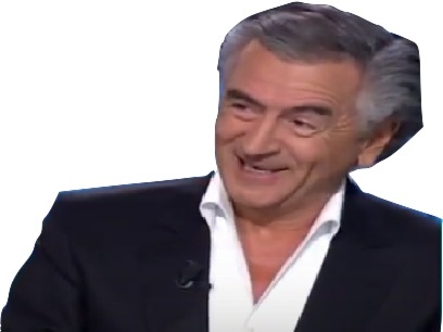 hey politique levy philosophe bernard ecrivain israelien rire henry bhl juif hehe penseur politicien