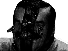 Sticker issou creepy risitas par Jzuo