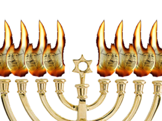 la bougie larry chandelle silverstain feu chandelier chance juif