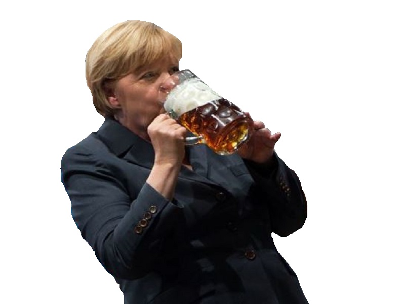 allemagne politic biere merkel