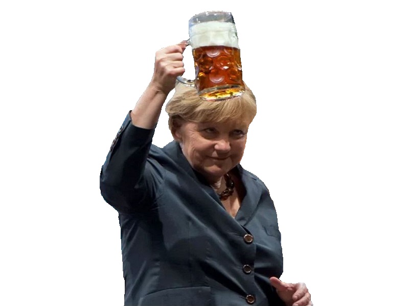 biere allemagne politic merkel