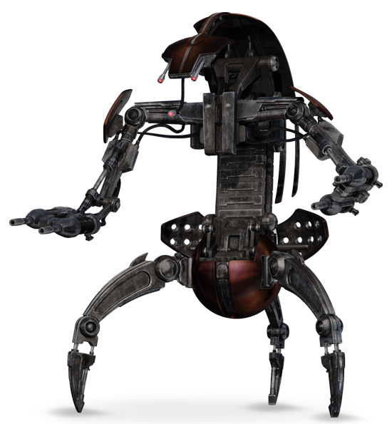 star droideka wars guerre csi combat