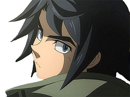 mikazuki kikoojap orphans gundam blooded ibo iron augus