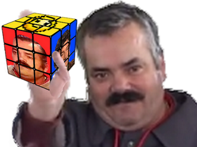 Sticker risicube cube risitas carre boite rubiks jeu risicube1png par Splatoon2