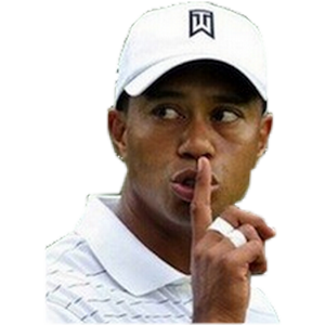 golf tiger shhhh woods other chut