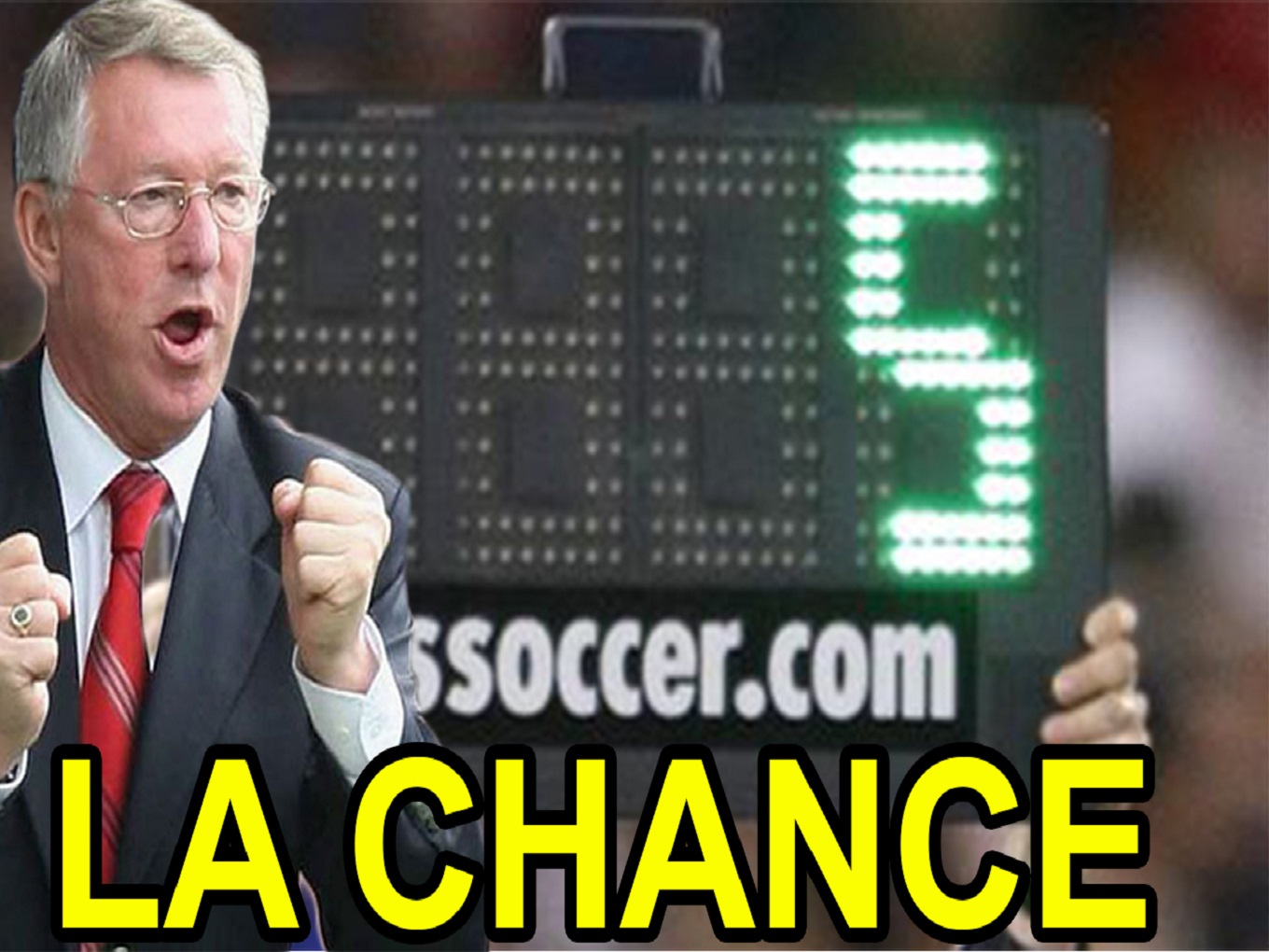 time lucky alex other fergie ferguson chance saf