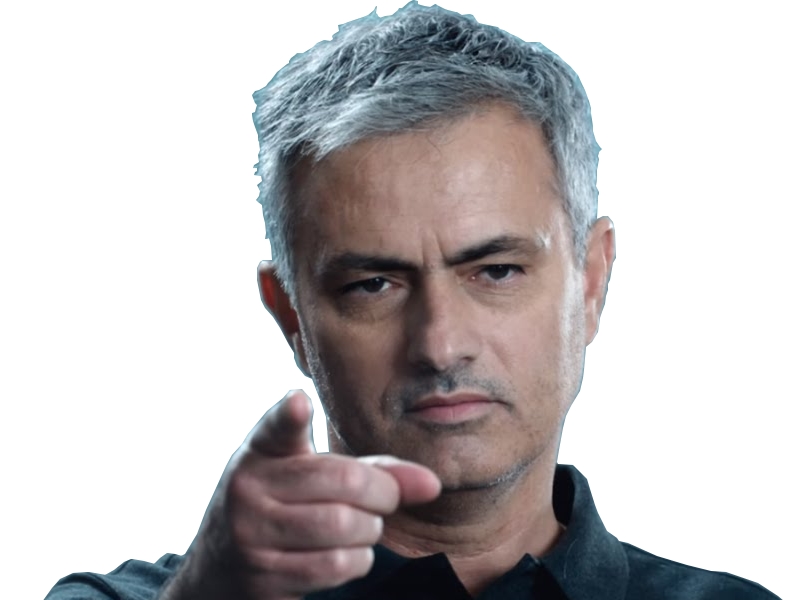 foot mourinho doigt