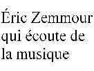musique-melomane-other-texte-zemmour-eco