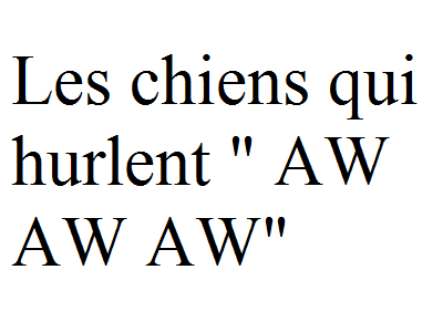 other chien aw texte eco