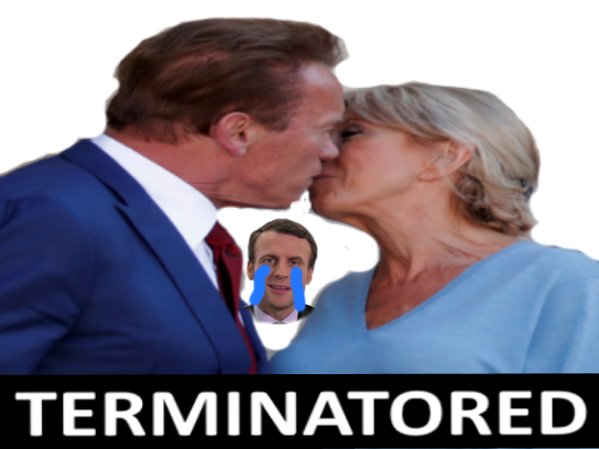 macron politic cuck terminatored brigitte
