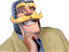 risitas jesus chevalier clashroyale
