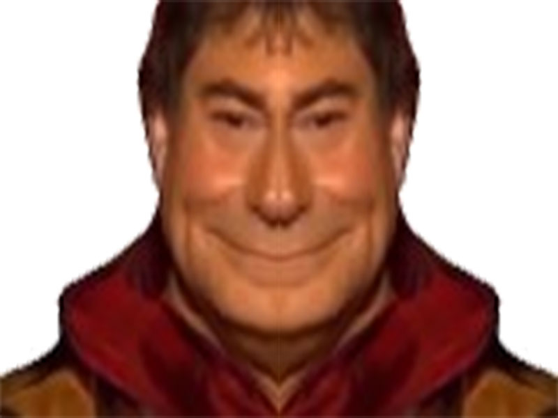 risitas miroir jesus deforme