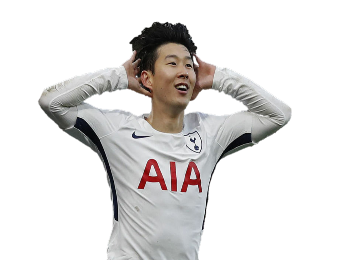min asiatique son heung football celebration