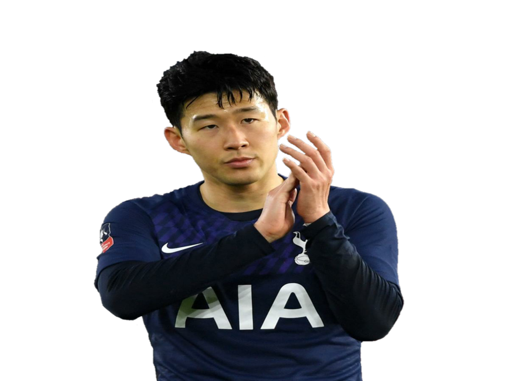 min other applaudir football son heung asiatique