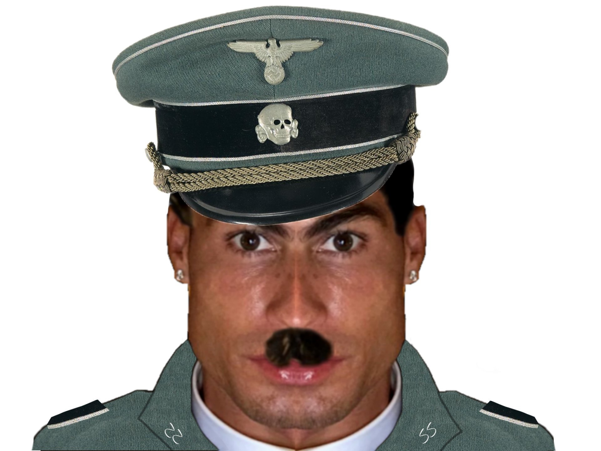 ent moustache ronaldo risitas