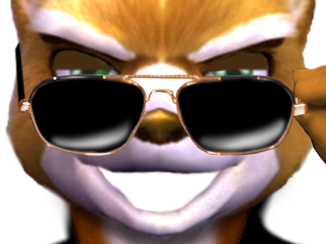 amuse starfox tinnova assault mccloud malin sunglasses lunettes fox dents sourire noires