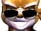 amuse-starfox-tinnova-assault-mccloud-malin-sunglasses-lunettes-fox-dents-sourire-noires