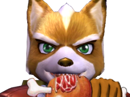 nourriture starfox assault mccloud repas fox tinnova viande content miam mange