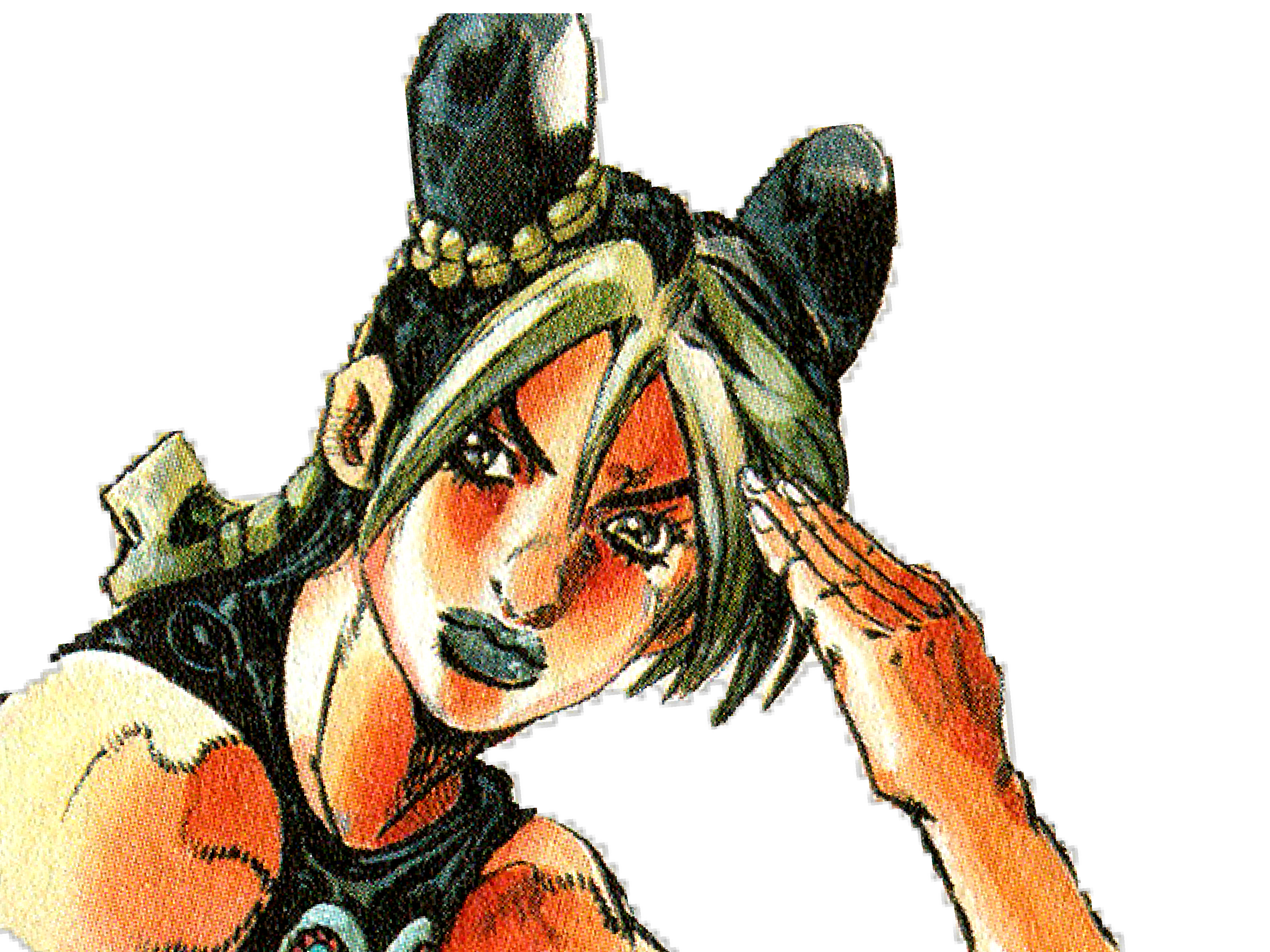 Sticker de AkinaNakamori sur femme kj stone ocean part6 araki kujo jolyne  jojo pose kikoojap