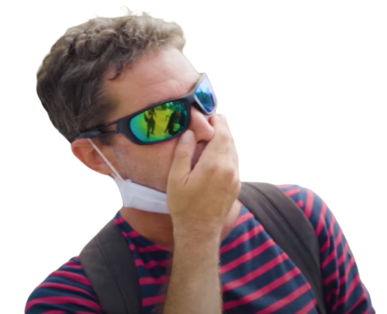 merde de putain cycliste choque other