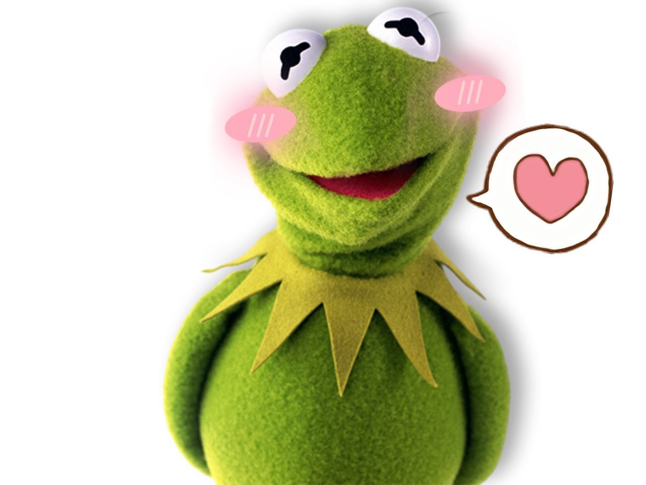 cute love kermit muppet show