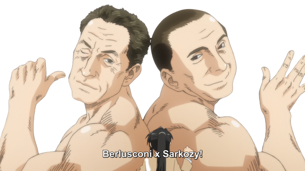 kikoojap muscle yaoi sarkozy france italie silvio nicolas berlusconi